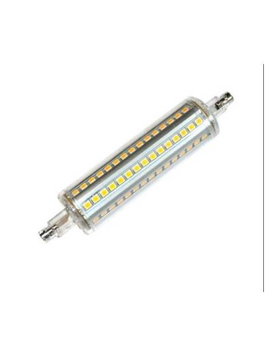Bom. led Lineal R7 118 MM. 10 W.3000K 1200 LM. 131030 [LOTE DE 4 Unidades] SILVER SANZ