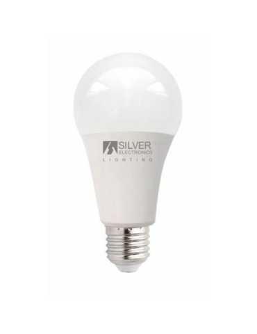 Bombilla LED Standard 20W E27 5000K [LOTE DE 4 Unidades] SILVER SANZ