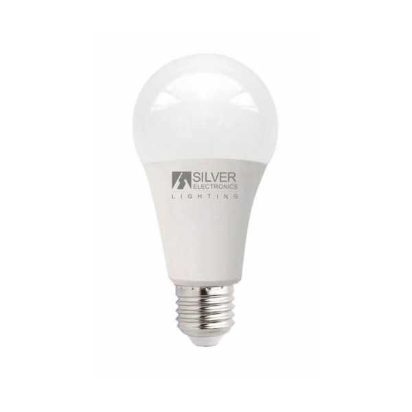Bombilla LED Standard 20W E27 5000K [LOTE DE 4 Unidades] SILVER SANZ