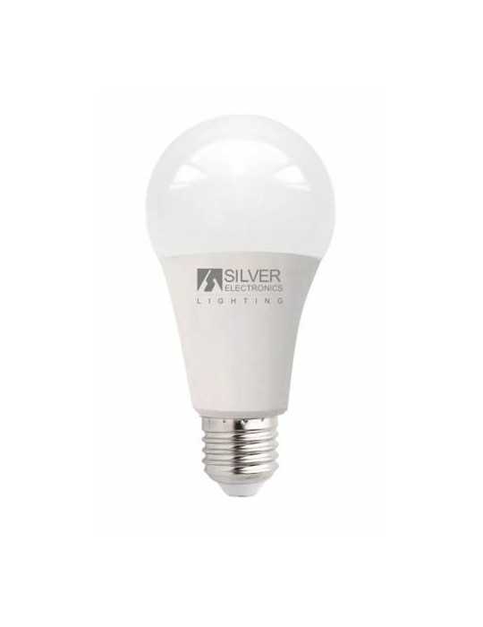 Bombilla LED Standard 20W E27 5000K [LOTE DE 4 Unidades] SILVER SANZ