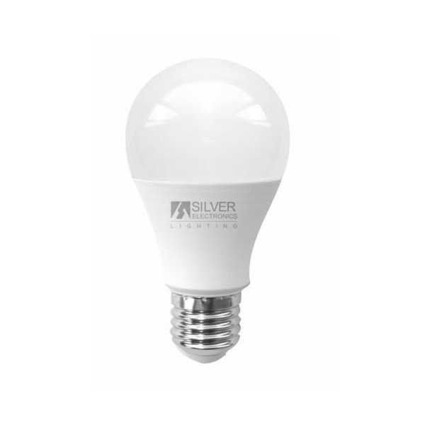 Bombilla LED ECO Standard 8W E27 3000K [LOTE DE 12 Unidades] SILVER SANZ