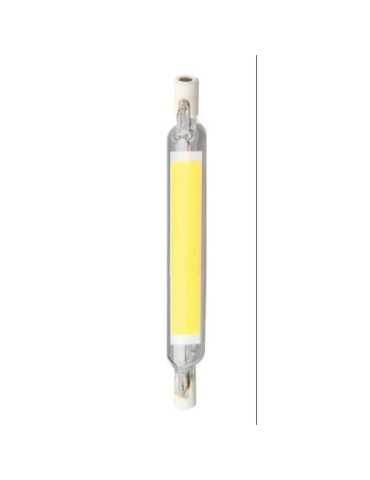 LED ECO Lineal 8W R7S 5000K 1000LM 118MM [LOTE DE 4 Unidades] SILVER SANZ