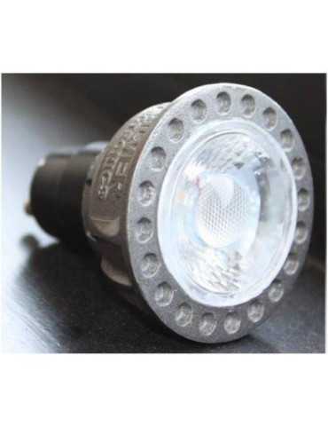 LED 8 W Compact GU10 5000K 560 lm 55X50 CRI80X50 [LOTE DE 6 Unidades] SILVER SANZ