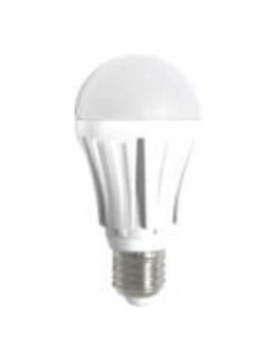 Bom. led Estándar 15 W 5000K E27 1350 Lm. aluminium [LOTE DE 6 Unidades] SILVER SANZ