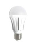 Bom. led Estándar 15 W 5000K E27 1350 Lm. aluminium [LOTE DE 6 Unidades] SILVER SANZ