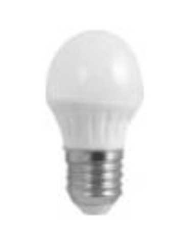 Bombilla LED Esférica 7 W E14 3000K 620 LM. 960714 [LOTE DE 8 Unidades] SILVER SANZ