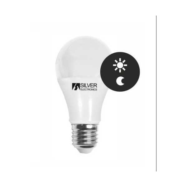 Bom. led Estándar Sensor 10 W 5000K E27 810 ml [LOTE DE 2 Unidades] SILVER SANZ