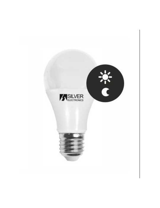 Bom. led Estándar Sensor 10 W 5000K E27 810 ml [LOTE DE 2 Unidades] SILVER SANZ