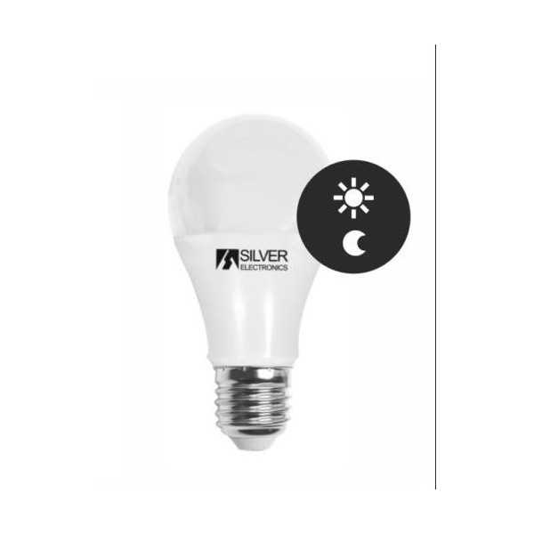 Bom. led Estándar Sensor 10 W 3000K E27 810 ml [LOTE DE 2 Unidades] SILVER SANZ