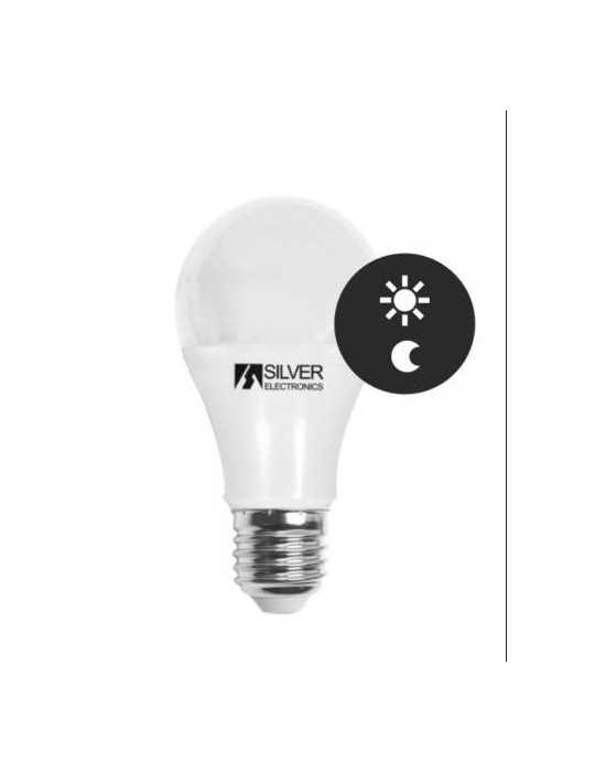 Bom. led Estándar Sensor 10 W 3000K E27 810 ml [LOTE DE 2 Unidades] SILVER SANZ