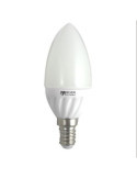 LED Ceramic Vela E14 5000K 5 W 971214 [LOTE DE 10 Unidades] SILVER SANZ