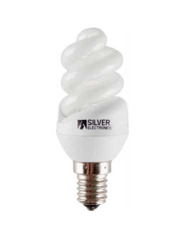 Bombilla Min. full. Especial 15 W E14 2700K 101612 [LOTE DE 8 Unidades] SILVER SANZ