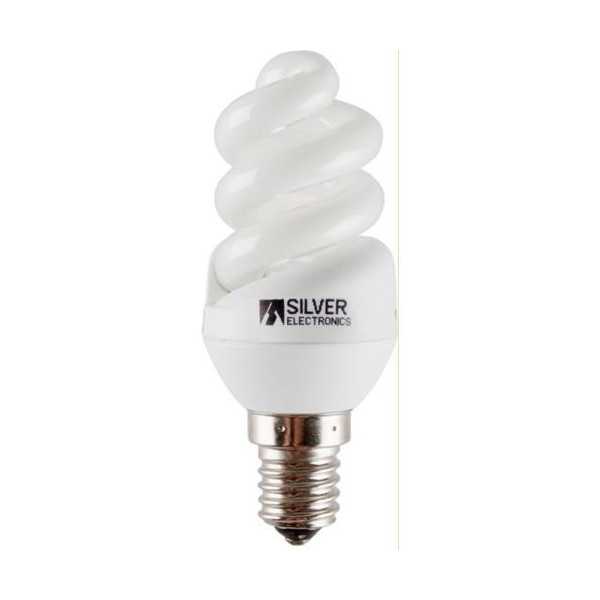 Bombilla Min. full. Especial 15 W E27 2700K 101622 [LOTE DE 8 Unidades] SILVER SANZ