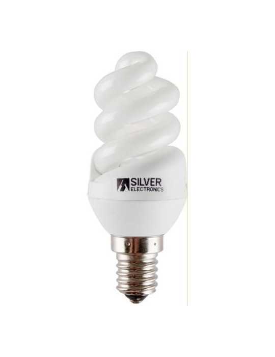 Bombilla Min. full. Especial 15 W E27 2700K 101622 [LOTE DE 8 Unidades] SILVER SANZ