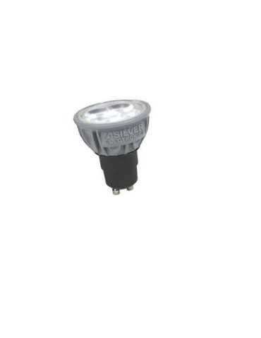 Bombilla Ledpro 5 W GU10 3000K Gris 440510 [LOTE DE 6 Unidades] SILVER SANZ