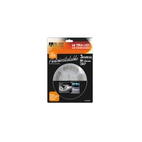Kit Tira LED Blanca 5000K 4.8W12 V 3 m 240350 [LOTE DE 2 Unidades] SILVER SANZ