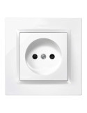 Enchufe Bipolar Blanco. Serie 10 F1090444030 [LOTE DE 6 Unidades] SIMON BRICO