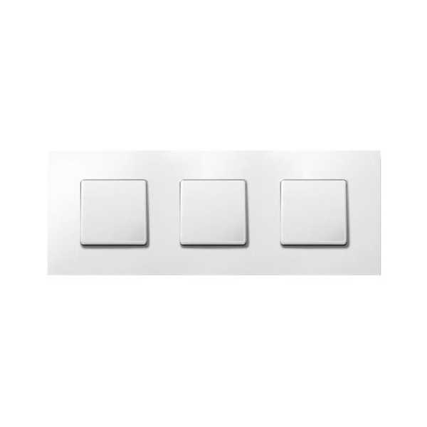 Marco 3 Elemento S27 Play Blanco G2700631030 [LOTE DE 4 Unidades] SIMON BRICO