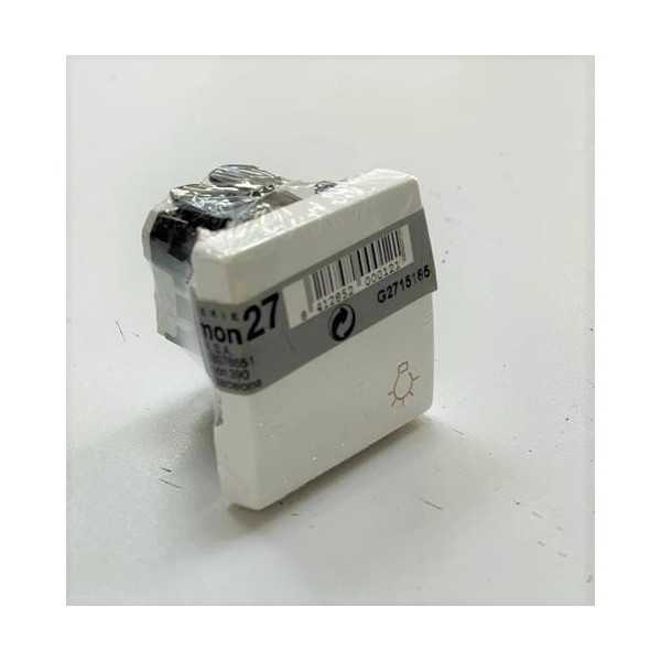 Pulsador Luz S27 G27151-65 [LOTE DE 4 Unidades] SIMON BRICO