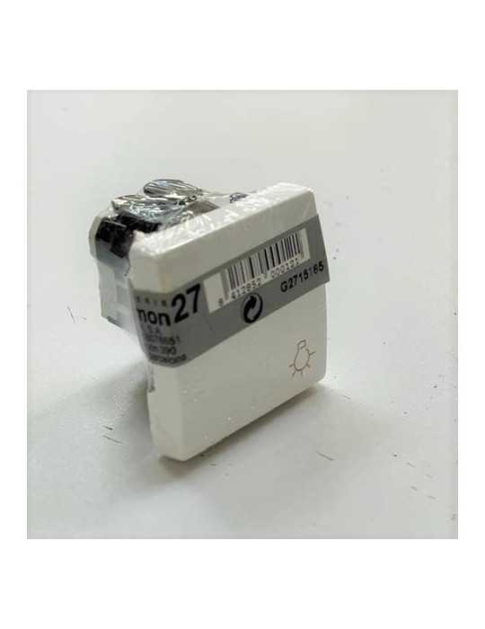 Pulsador Luz S27 G27151-65 [LOTE DE 4 Unidades] SIMON BRICO