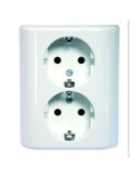 Doble Base Monobloc Empotrar Blanco MS540108 [LOTE DE 2 Unidades] SIMON BRICO