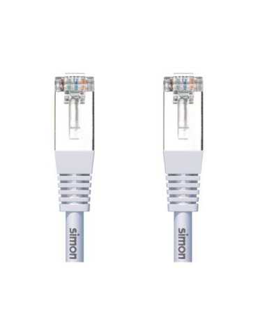 Cable Ethernet RJ45 CAT6 Blanco 3M MU264103 [LOTE DE 4 Unidades] SIMON BRICO