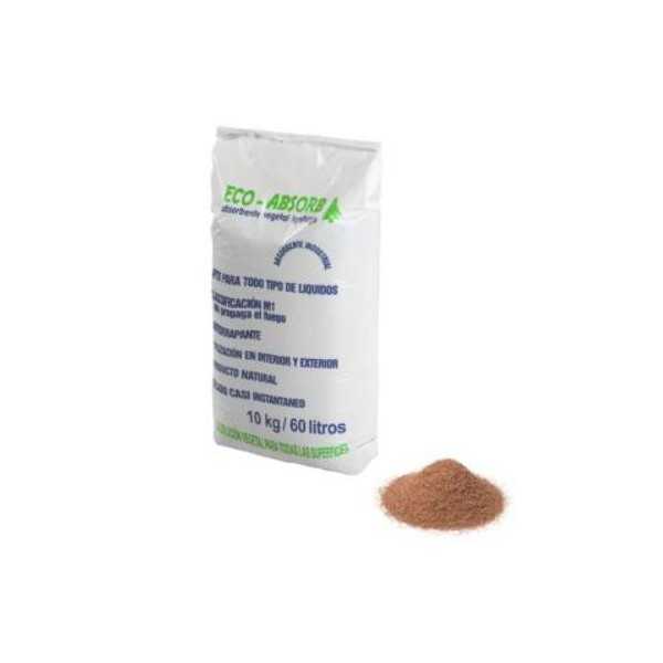 Saco Absorbente Vegetal Ignífugo ECO Absorb 7KG [LOTE DE 2 Unidades] SLIMM-NET