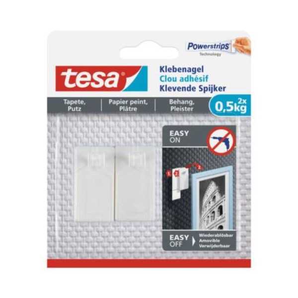 Clavo Adhesivo 0.5 Kg. pared Pintada 77772 [LOTE DE 8 Unidades] SMART MOUNTING