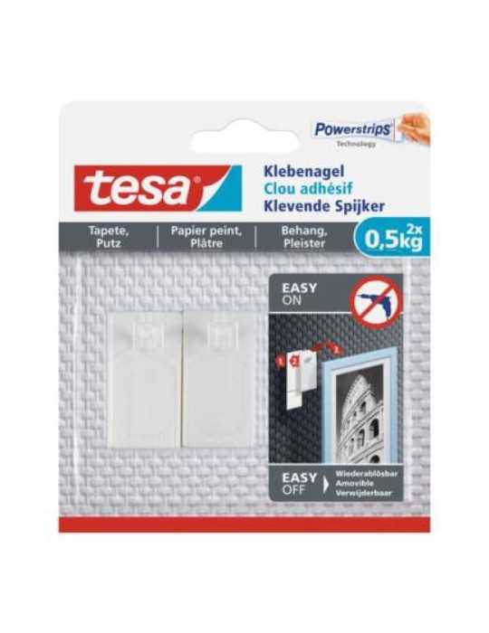 Clavo Adhesivo 0.5 Kg. pared Pintada 77772 [LOTE DE 8 Unidades] SMART MOUNTING
