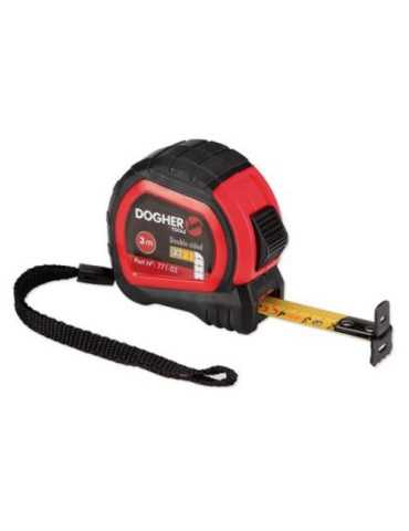 Flexómetro Profesional Ambas Caras 3M [LOTE DE 4 Unidades] DOGHER