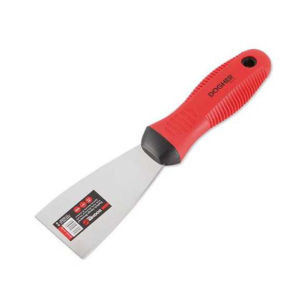 Espátula Inoxidable Mango Bimaterial 30MM [LOTE DE 6 Unidades] DOGHER
