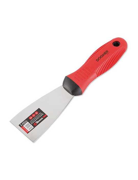 Espátula Inoxidable Mango Bimaterial 30MM [LOTE DE 6 Unidades] DOGHER