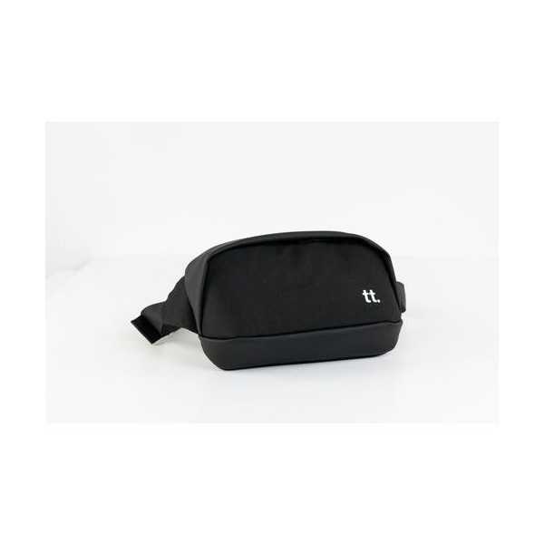 Riñonera Neo Negra 23.5X15X7CM Impermeable BG004-1 [LOTE DE 2 Unidades] EASYCARLETT