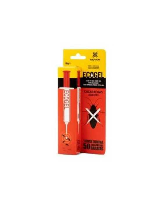 Cebo Cucarachas Gel 10 GRS Ecopack [LOTE DE 4 Unidades] ECONOVAR