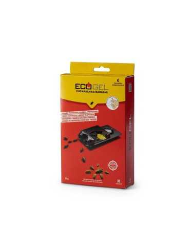 Cebo/Trampa Gel Cucarachas 15 GRS [LOTE DE 6 Unidades] ECONOVAR