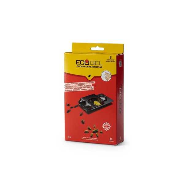 Cebo/Trampa Gel Cucarachas 15 GRS [LOTE DE 6 Unidades] ECONOVAR