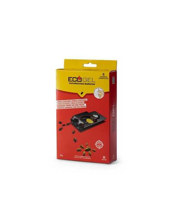Cebo/Trampa Gel Cucarachas 15 GRS [LOTE DE 6 Unidades] ECONOVAR