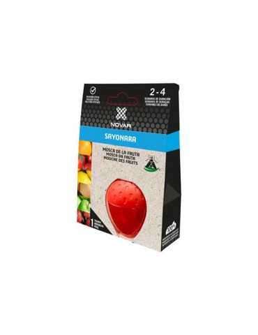 Trampa Mosca de la Fruta Strawberry 4028 [LOTE DE 4 Unidades] ECONOVAR