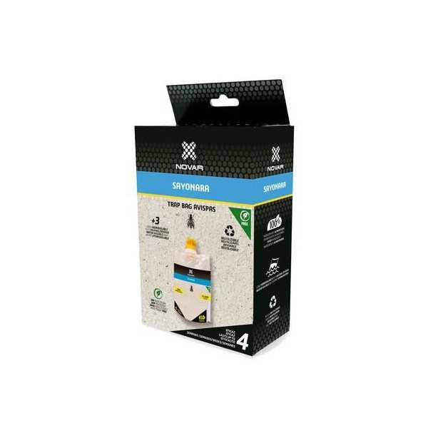 Master Trap Bag Avispas 12 Unds 4204 [LOTE DE 4 Unidades] ECONOVAR