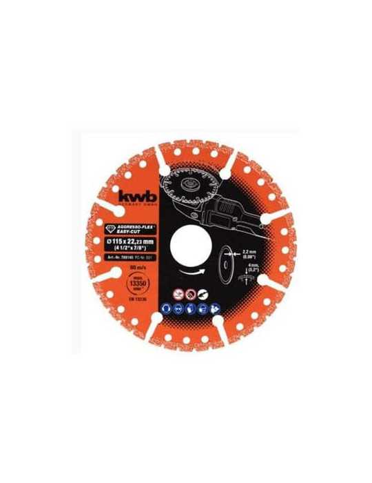 Disco de Diamante Multimaterial 115X1MM [LOTE DE 2 Unidades] EINHELL