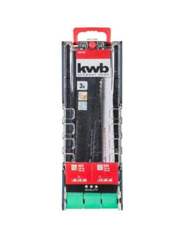 Hojas Sierras Sable 3 Uds Pwrbox 49109183 [LOTE DE 4 Unidades] EINHELL