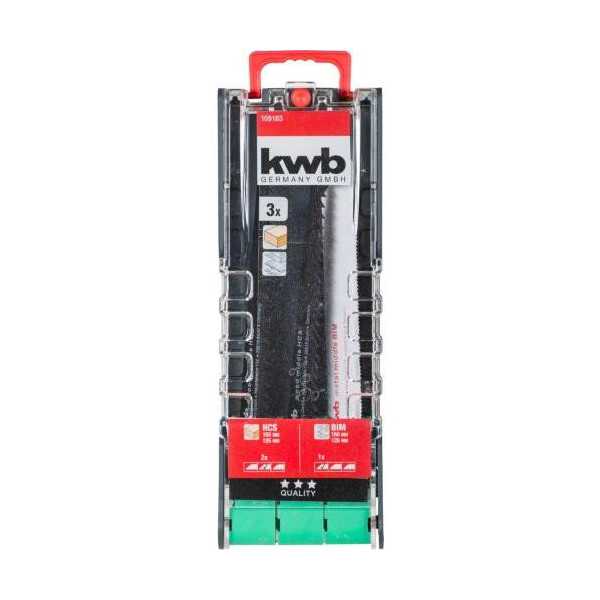 Hojas Sierras Sable 3 Uds Pwrbox 49109183 [LOTE DE 4 Unidades] EINHELL