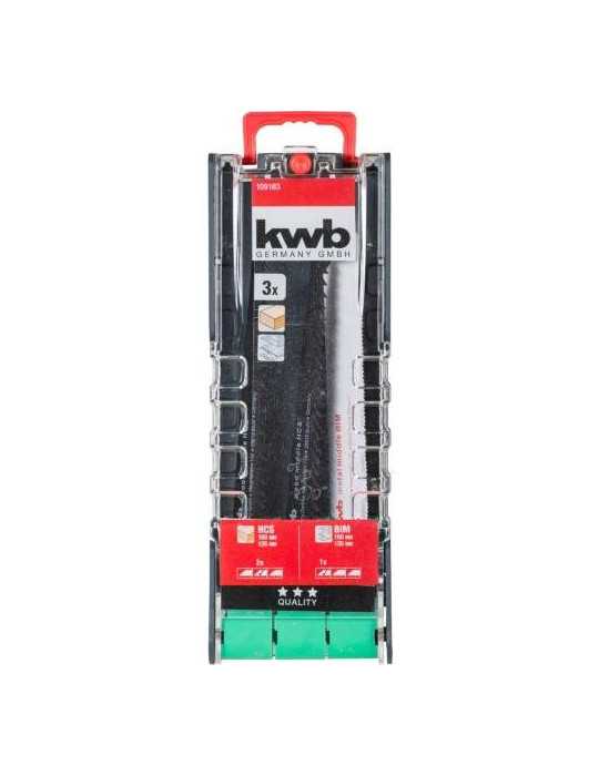 Hojas Sierras Sable 3 Uds Pwrbox 49109183 [LOTE DE 4 Unidades] EINHELL