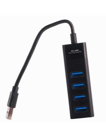 Expansion 4 Puertos USB 3.0 Ordenador HUB-401 [LOTE DE 4 Unidades] ELBE