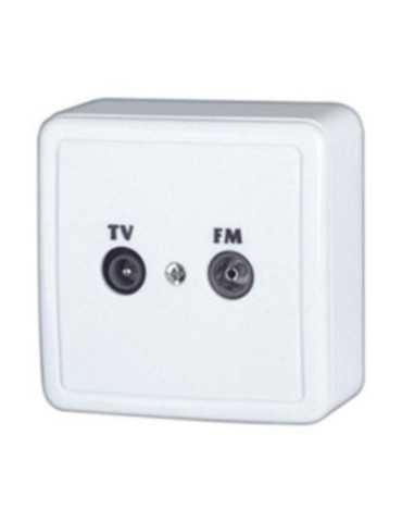 Base Superficie Antena TV-FM 10516BL [LOTE DE 4 Unidades] ELECTRO DH