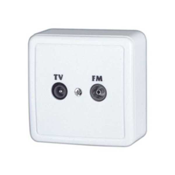 Base Superficie Antena TV-FM 10516BL [LOTE DE 4 Unidades] ELECTRO DH