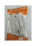 Conexión Antena TV-Sat Cable RG59 2.5M [LOTE DE 14 Unidades] ELECTRO DH