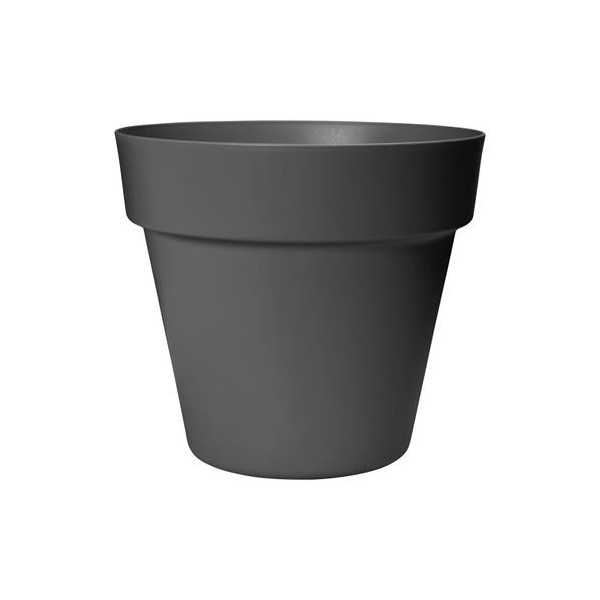 Maceta Paris Flowerpot 25CM Anthracite [LOTE DE 6 Unidades] ELHO