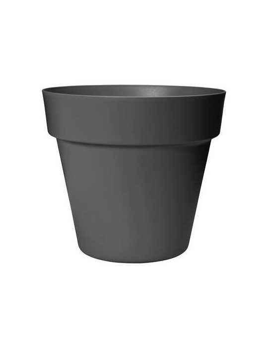 Maceta Paris Flowerpot 25CM Anthracite [LOTE DE 6 Unidades] ELHO