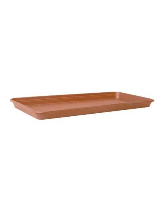 Plato Maceta Balcon Rectangular Terracota 70CM [LOTE DE 4 Unidades] ELHO